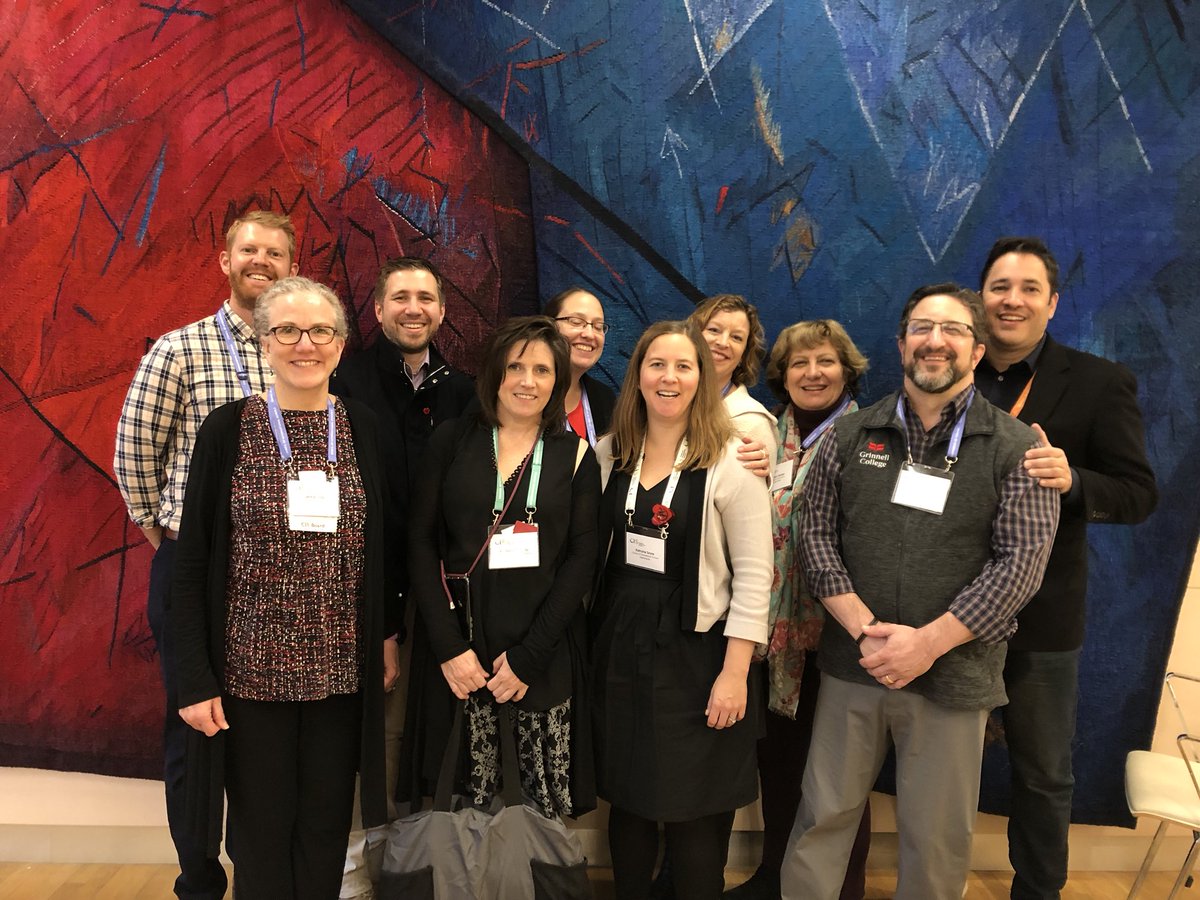 Alumni from <a href="/CISEducation/">Council of International Schools</a>’s Committee for Europe, the Middle East &amp; Africa well represented at the #CISForum 2018! Thanks <a href="/Jct4education/">JCT4Education</a> for coordinating our little alumni group!