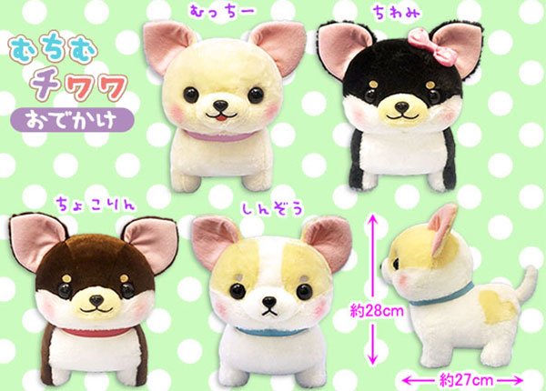 むちむチワワ おでかけシリーズ しんぞう ちょこりん セット アミューズ AMUFUN【公式】 on X: