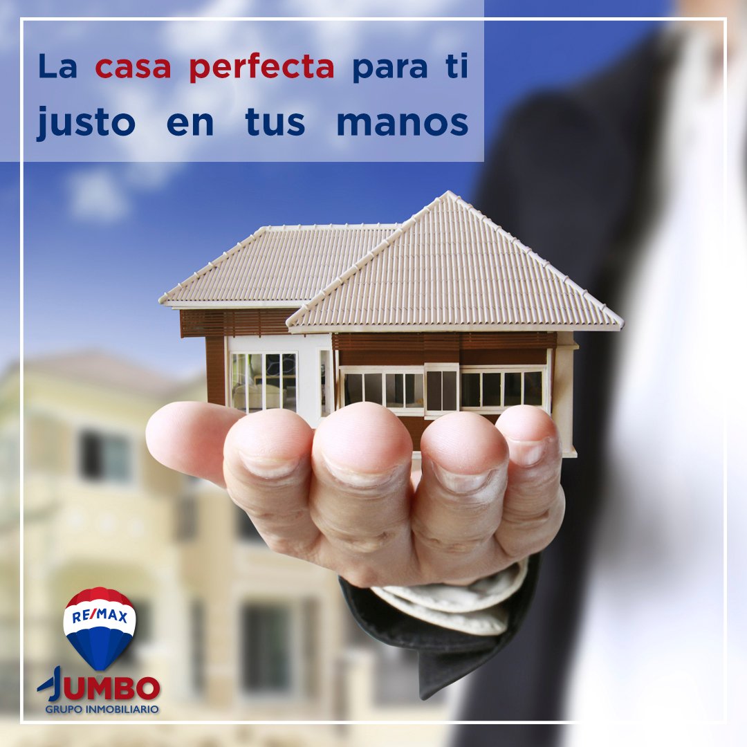 El poder del cambio está en vuestras manos 🙌 Escoge a #RemaxJumbo para hacerse cargo de todo