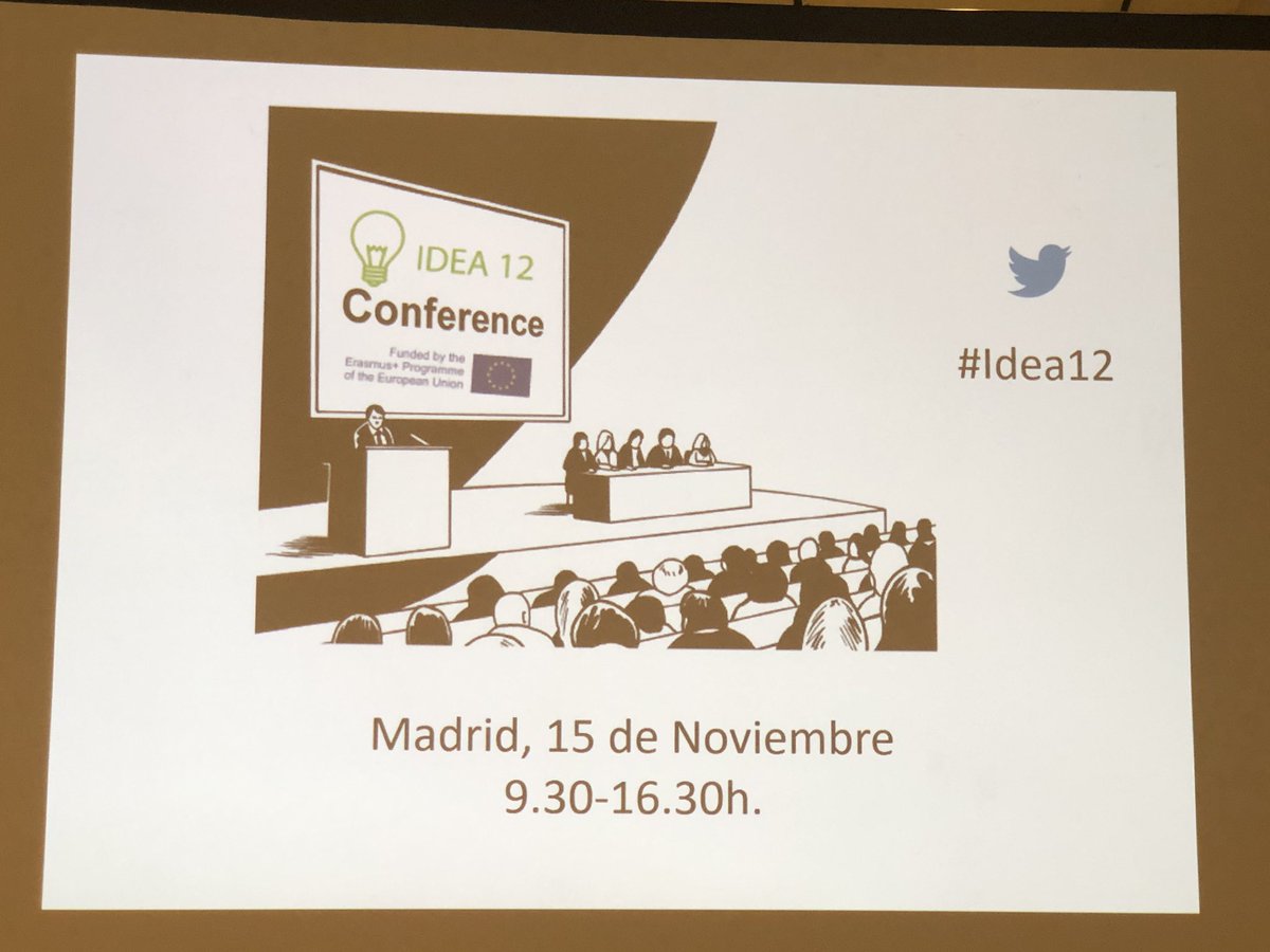 somfundacio's tweet image. Inauguració conferència del programa #Idea12 de Erasmus+ sobre com educar  a les persones adultes en la presa de desicions. Liderat per Quip  de Praga i 7 entitats mes entre elles @FundacionTUYA i @Plenainclusion. També hi ha col•laborat @AEF_tutelares