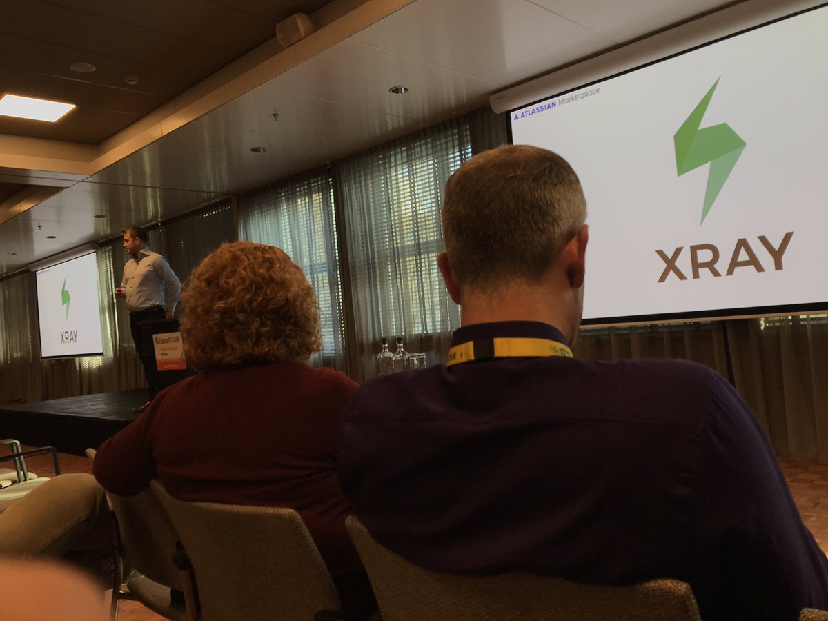 darktelecom's tweet photo. “In a week after installing @XrayApp it went into production because it was so easy” @andyw40239 @esconfs #EuroSTAR2018 #EuroSTARConf #esconfs #testing #SoftwareTesting #jira @Jira https://t.co/ZoJK4rQTlJ