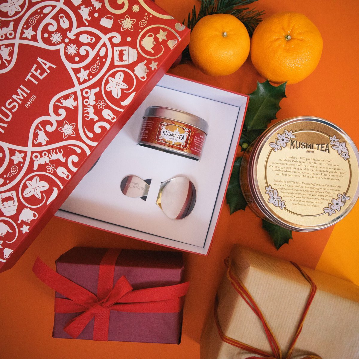 NEW in-store Kusmi Tea designed a new giftbox for only £22! It’s perfect to cherish your loved ones. Choose what blends you put inside 1 x 125g and 1 x 25g and it’s comes with a lovely tea spoon in the box. So, any idea for mum?!❣