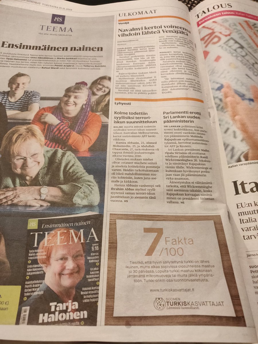 Aloitimme 100-faktaa turkisalasta tietokampanjan. Lisää tulee.
profur.fi/tiesitko-taman… #profur #aitoturkis