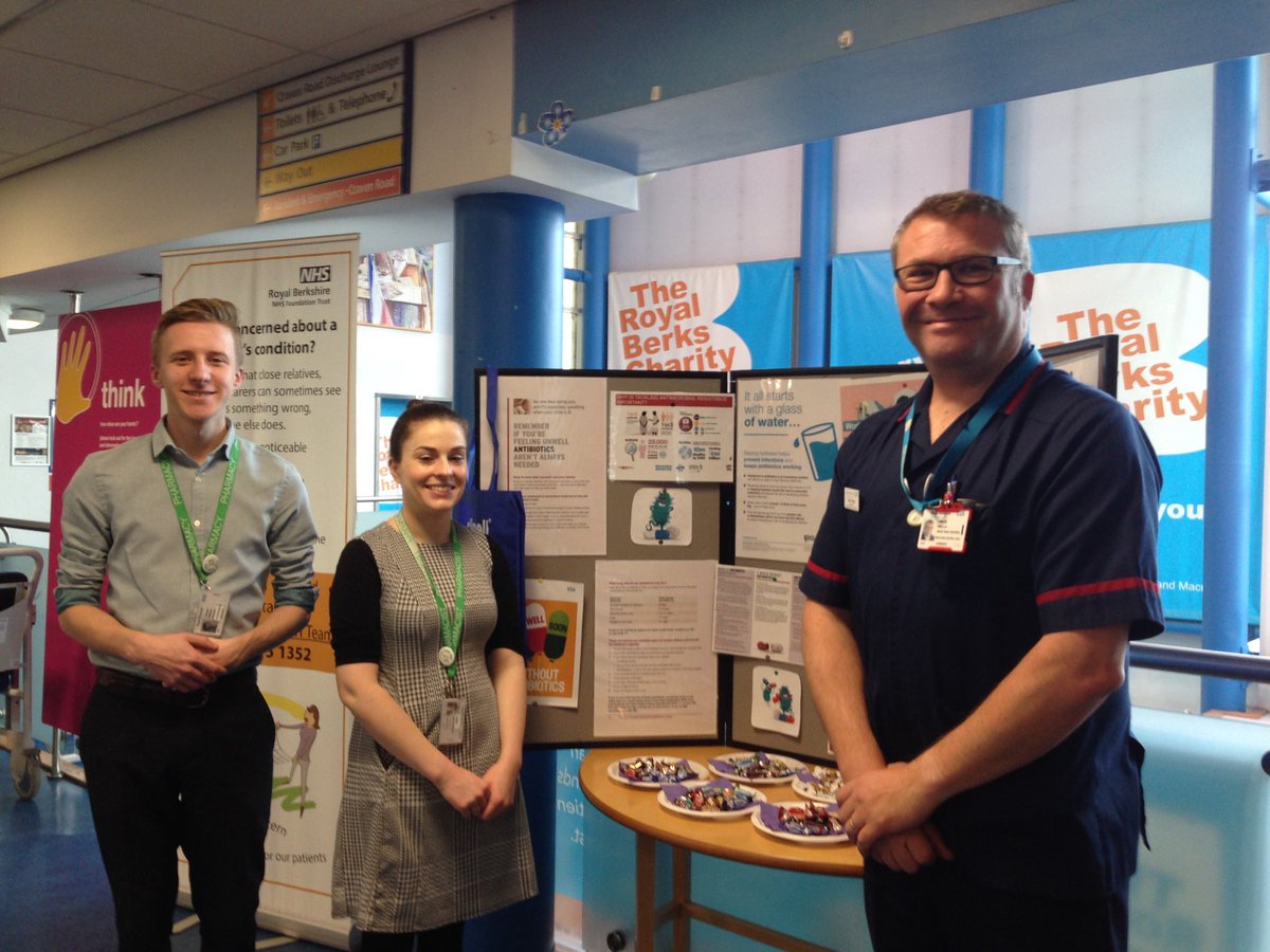 RBNHSFT's tweet photo. @RBNHSFT is supporting #AntibioticAwarenessWeek signing up #AntibioticGuardians.  Come along to main reception and pledge your commitment https://t.co/22R1AhjpuF