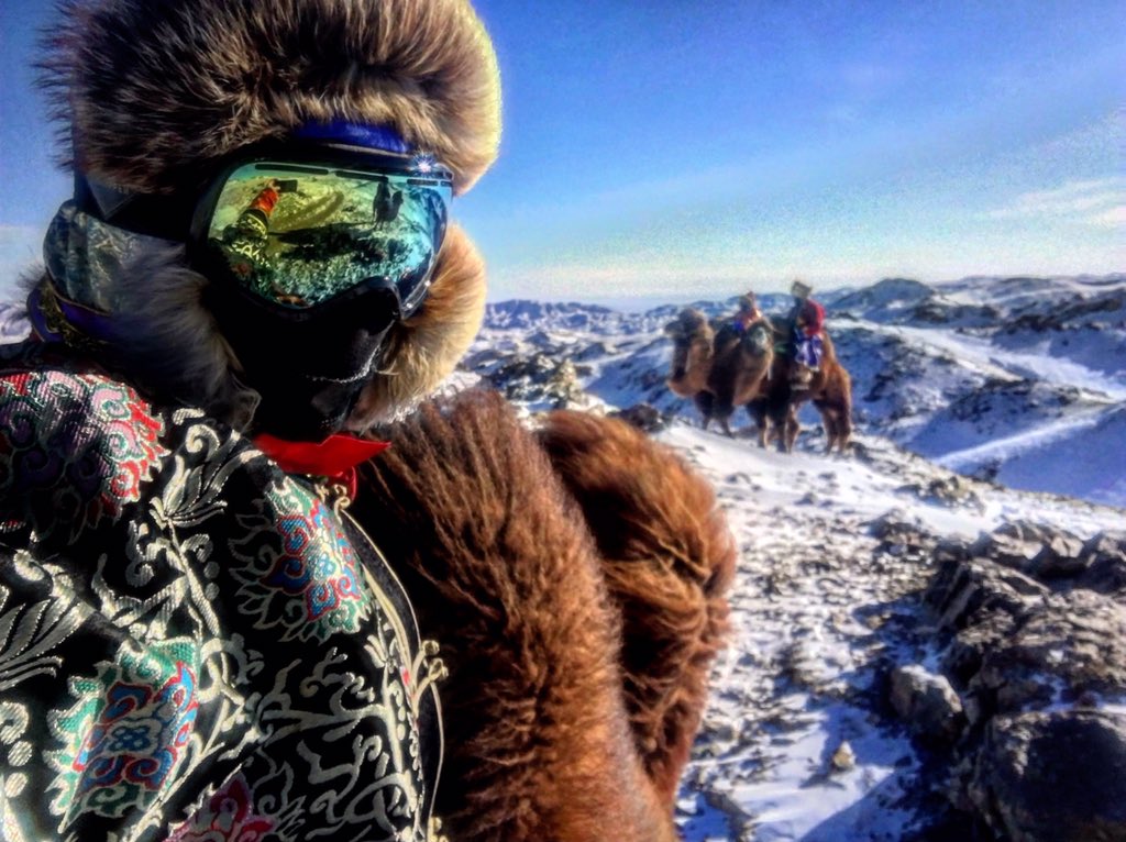ChloeAdventurer's tweet image. Who’s coming with me? I have two spots left on our January expedition. 300km, 7000ft mountains, camels and snow what’s not to love? #gobicoldcamel