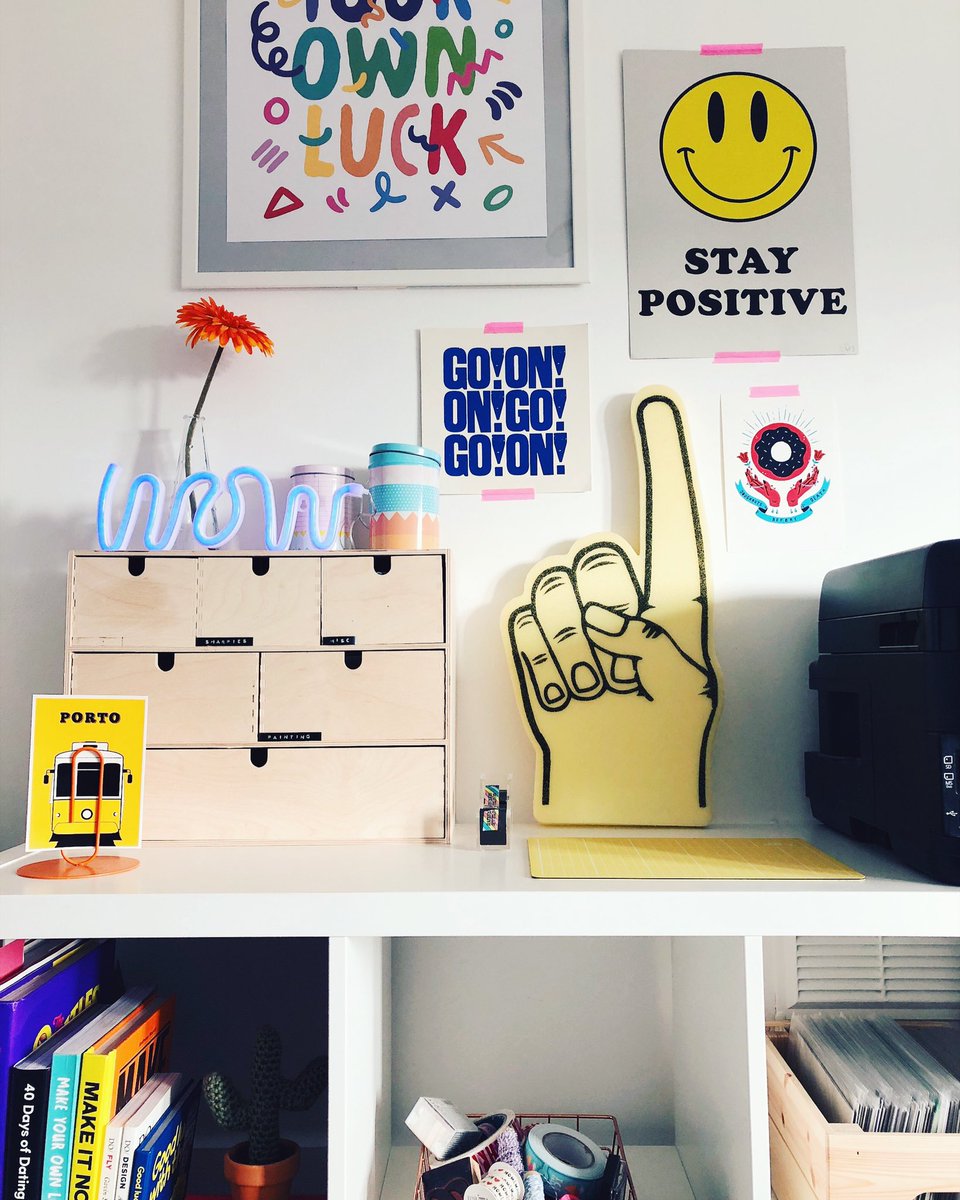 If I had a pound for every time I have rearranged this Kallax in my office (that I never use) #office #prints