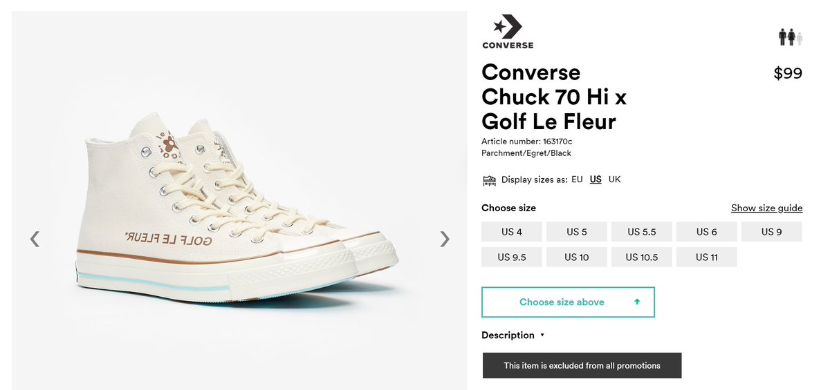 converse golf le fleur restock