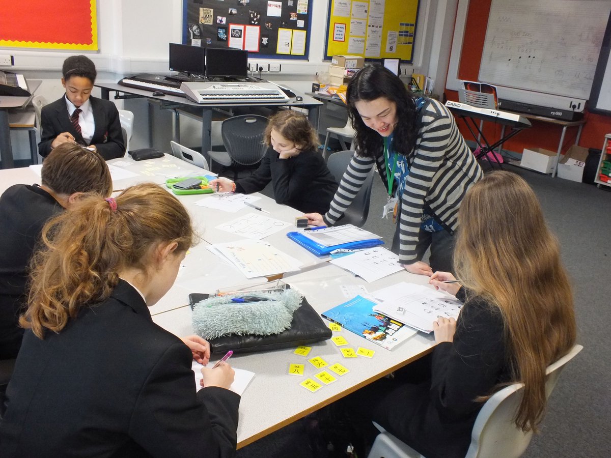 TaptonYli's tweet photo. Our Mandarin Chinese breakfast club at Forge Valley School, for Year 7 and 8 pupils with Miss Li has been a great success so far this half term. https://t.co/1FsEYzJPhz