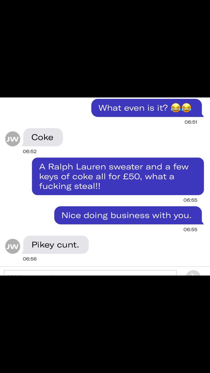 lewisp_1998's tweet photo. So I bought a sweatshirt off Depop and this happened 😂😂😂 https://t.co/Bs45qiYfdA
