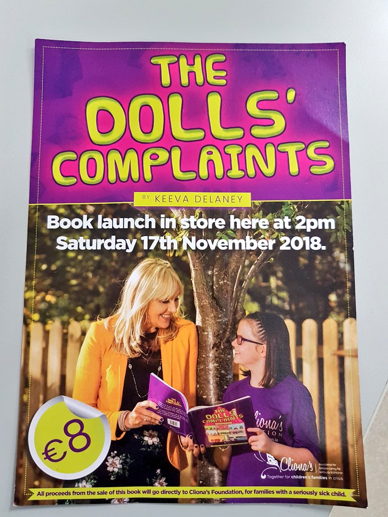 kclr96fm's tweet photo. KCLR LIVE - 11 year old Keeva Delaney and family from Tinryland are in to talk about the book Keeva wrote called "The Dolls Complaints" https://t.co/MhVIacKS8N
