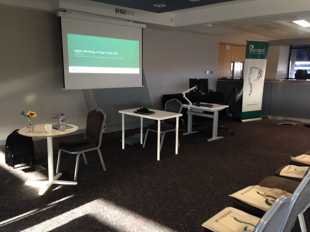 AdeleCarvil's tweet photo. Ready to go for our final Agile Event of 2018. This time we are at Croke Park in Dublin. @Posturite #agileworkingevent #posturite https://t.co/jzSc27M1dl