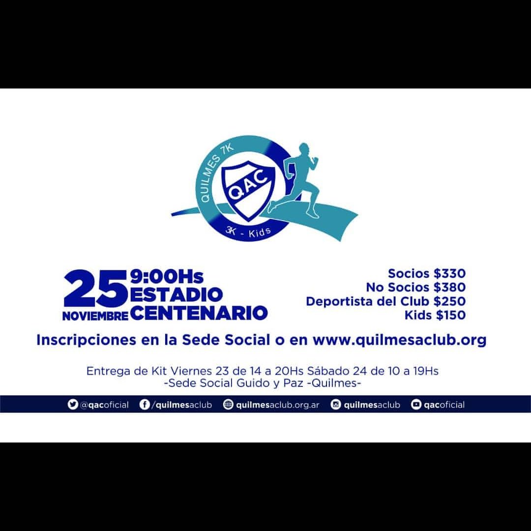 QACNatacion's tweet photo. Si sos de Quilmes, no te la podes perder. !!! https://t.co/7JTMww5blA