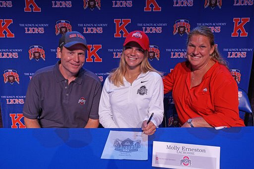 TKALions's tweet photo. #NationalSigningDay was awesome for our Lions! Congrats to Jake Gerardi @Crusader_Sports , Julianna Sanlucas @BlueHoseSports , &amp; Molly Erneston @OhioStateWLAX https://t.co/QpTWuOwkAS