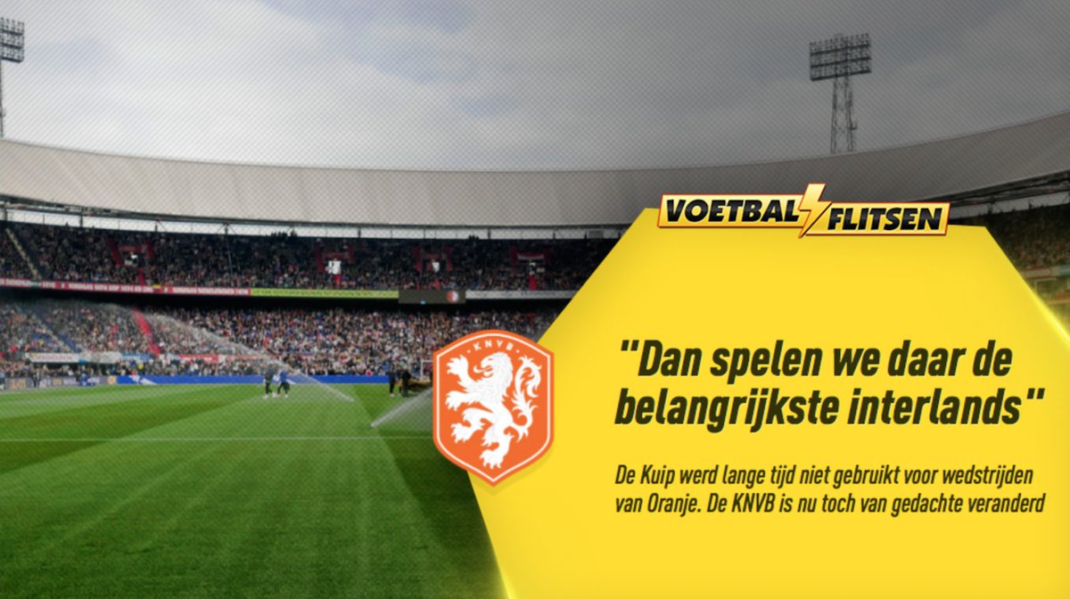 Voetbalflitsen On Twitter Het Nederlands Elftal Speelt Vrijdag In De Kuip Tegen Frankrijk Lange Tijd Werd Het Stadion Van Feyenoord Niet Gebruikt Voor Interlands Maar Hier Komt Spoedig Verandering In Https T Co 8ncxf1zdme Https T Co Vv1pnzc3ud