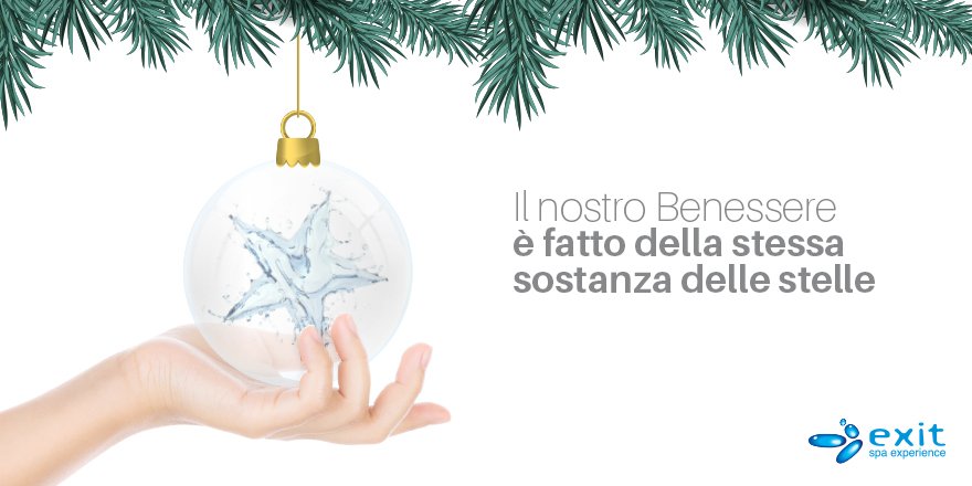 ExitSpa's tweet image. A #Natale sorprendi i tuoi cari con un #regalo firmato Exit Spa. Abbiamo selezionato le più luminose stelle del firmamento per regalare un #benessere da sogno. Scopri tutte le nostre proposte ed esaudisci i desideri di chi ami. bit.ly/2zQKvST