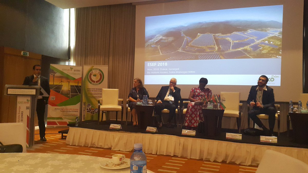 NiRER_'s tweet photo. #ESEF2018 Panelists on: Technological Advances and Innovation in Renewable Energy and Efficiency, observed that "the challenges in Nigeria's power sector require a holistic approach to determine least-cost pathways to efficiently improve operational sustainabiity". @nesgnigeria https://t.co/0g1VIWiT8M