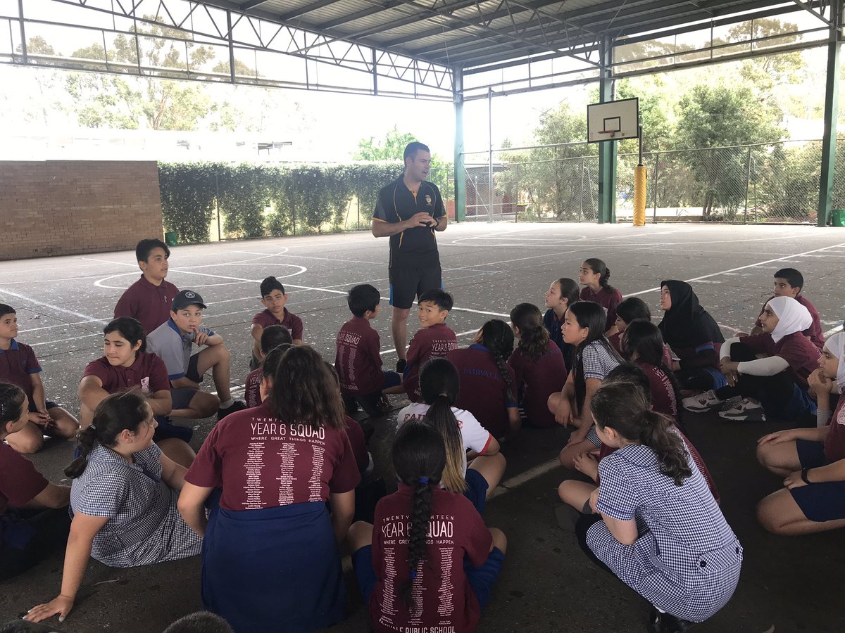 High School ‘Taster’ day at <a href="/FairvaleHigh/">Fairvale High School</a>. Our Y6 <a href="/fairvaleps/">FairvalePS</a> students participated in art and sport to get a taste for school next year. They also got to meet up with old friends who are now in Y7. What an awesome day!!
