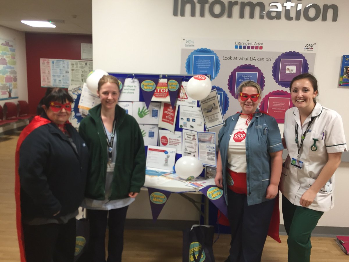 EBaron92's tweet photo. @UHMBT @aaroncumminsNHS  @pressure_heroes @tvn2gether  #Stopthepressure World wide pressure injury prevention day!! https://t.co/ES329x6rTU