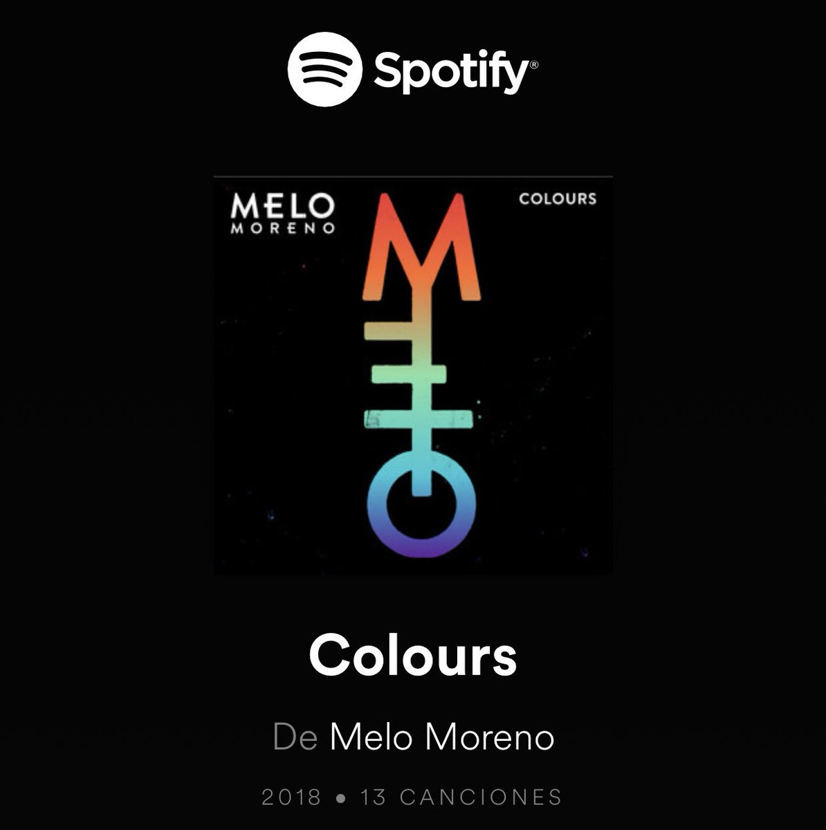 melomorenoESP's tweet photo. Tu álbum favorito en tu plataforma favorita 😁

Disfruta de #ColoursByMeloMoreno en Spotify de manera gratuita ya mismo!
CLICK AQUI👉🏽 https://t.co/G0kFu079vY

¡Y a disfrutar!🎶🎸 https://t.co/Y7KnvCfCvv