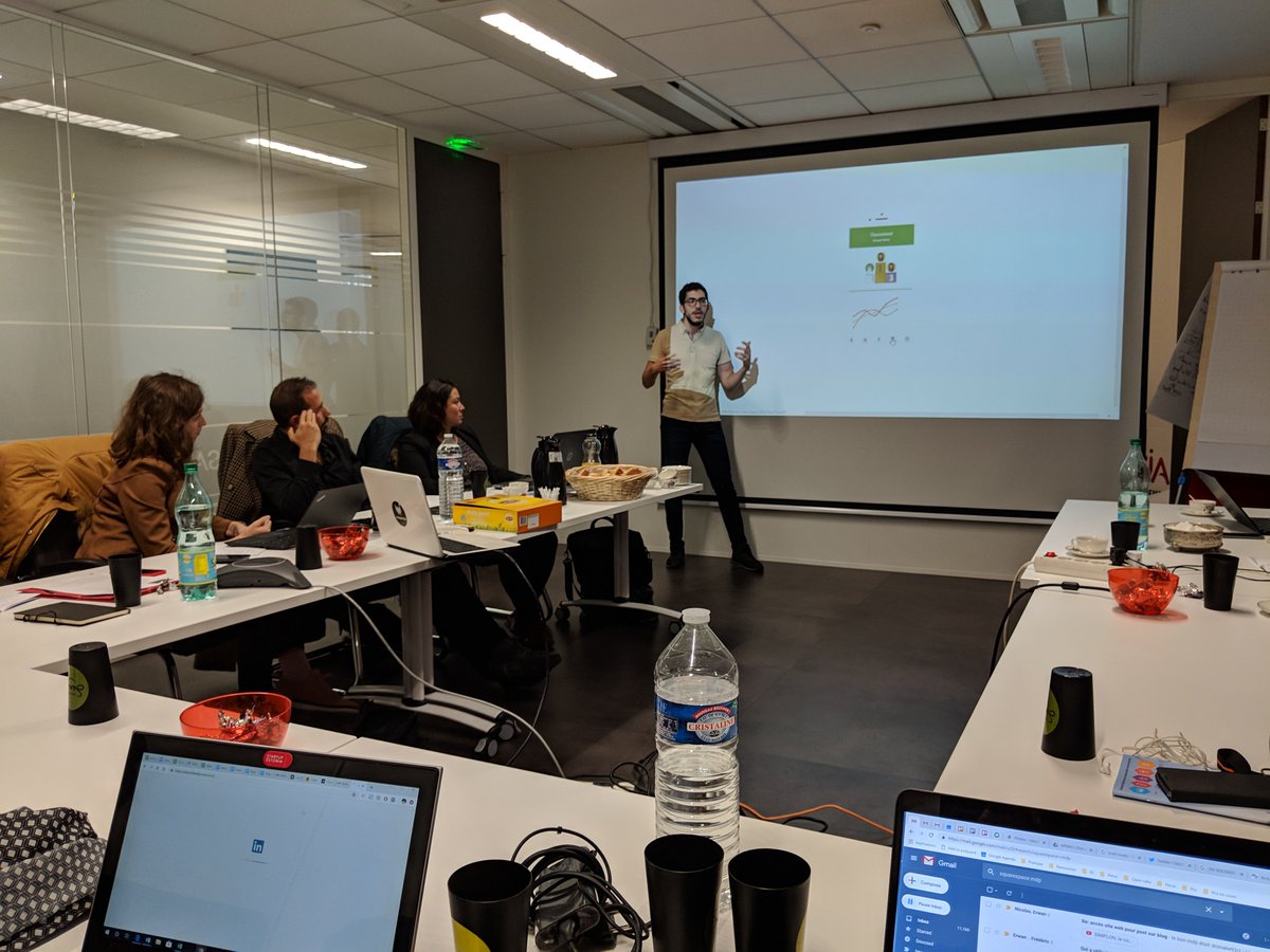 Cnum93's tweet photo. 4e présentation des lauréats @inssd93 : Save Dany, appli ludique de sensibilisation et formation sur la prévention des risques en entreprise. https://t.co/NpCUtKnl1c