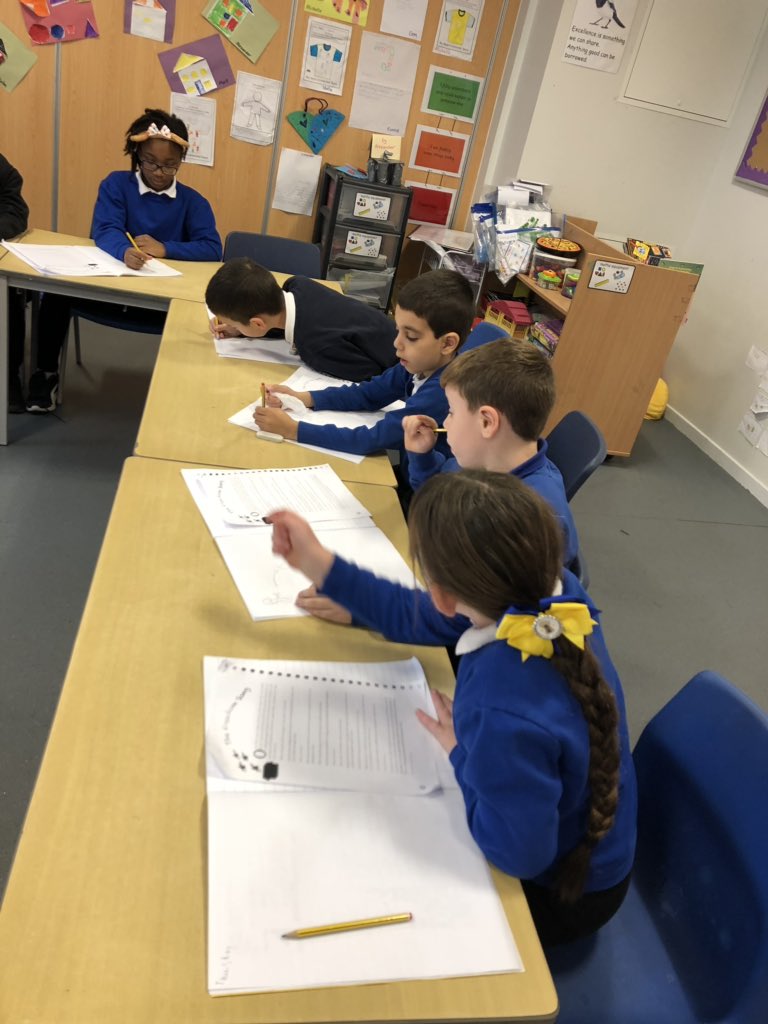 MrsKetchin's tweet photo. Wow! Concentrating just like Tim 🐅&amp; using our imagination like Ursula 🦄 during our writing this morning. You could hear a pin drop! P3 enjoying something a bit different - ask us all about it! @NiddrieMillPS https://t.co/Rbr1lOxs0s