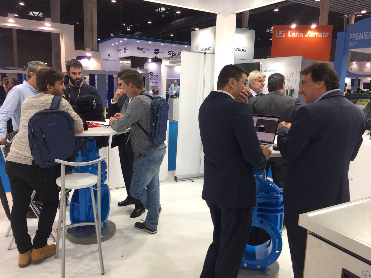 HidroTarraco's tweet photo. Recta final en la feria @iwaterbarcelona, les esperamos en el stand #B233 con #Hawle #Calpeda #SDM Innovación&Tecnologia No se pierda nuestra App de #RealidadAumentada https://t.co/nsQOmtwUwk