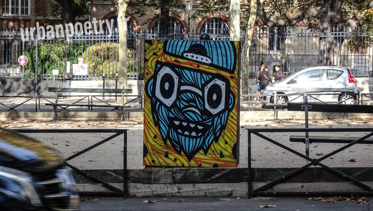 UrbanPoetryfr's tweet photo. Sur la route avec #Moyoshi
#streetart & #urbanpoetry in #Paris https://t.co/9mjSV6GMFh