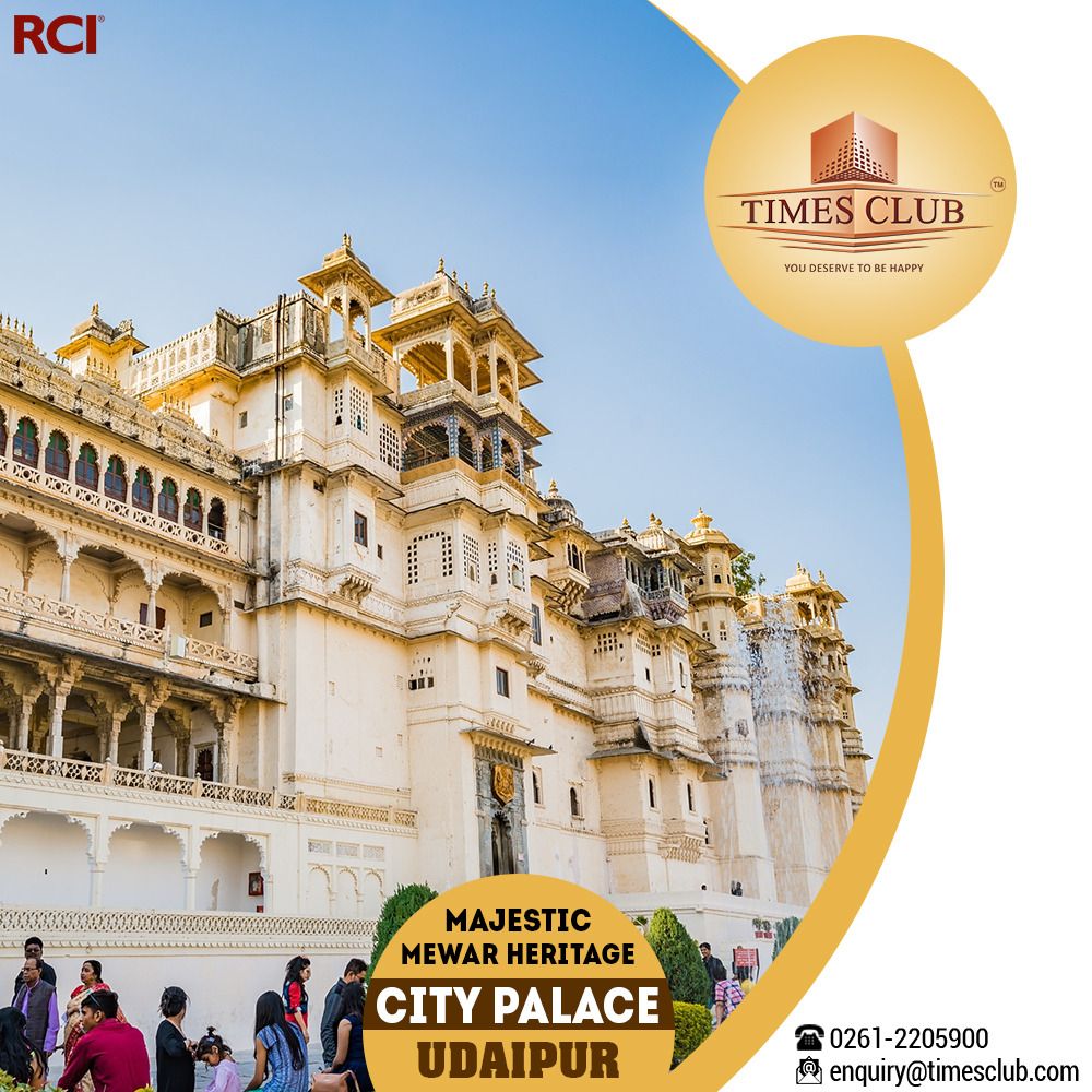 TimesClubIndia's tweet photo. This majestic City Palace is the most-visited tourist attraction of Udaipur and often distinguished as the largest palace complex in Rajasthan.

Best part is that we ourself have a world class Hotel facility in Udaipur.

For more info https://t.co/7CwV7nIdk3 or contact 8141881000 https://t.co/bjZsQqcjdK