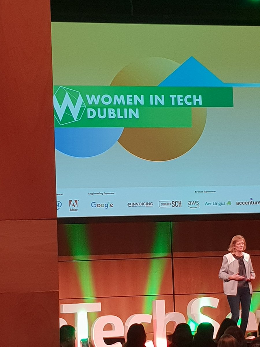 DuignanAnn's tweet photo. 'Use your own voice and find your "elevator" pitch'. Great advice from @julesspillane @Accenture_Irl https://t.co/rboMpwbs7q