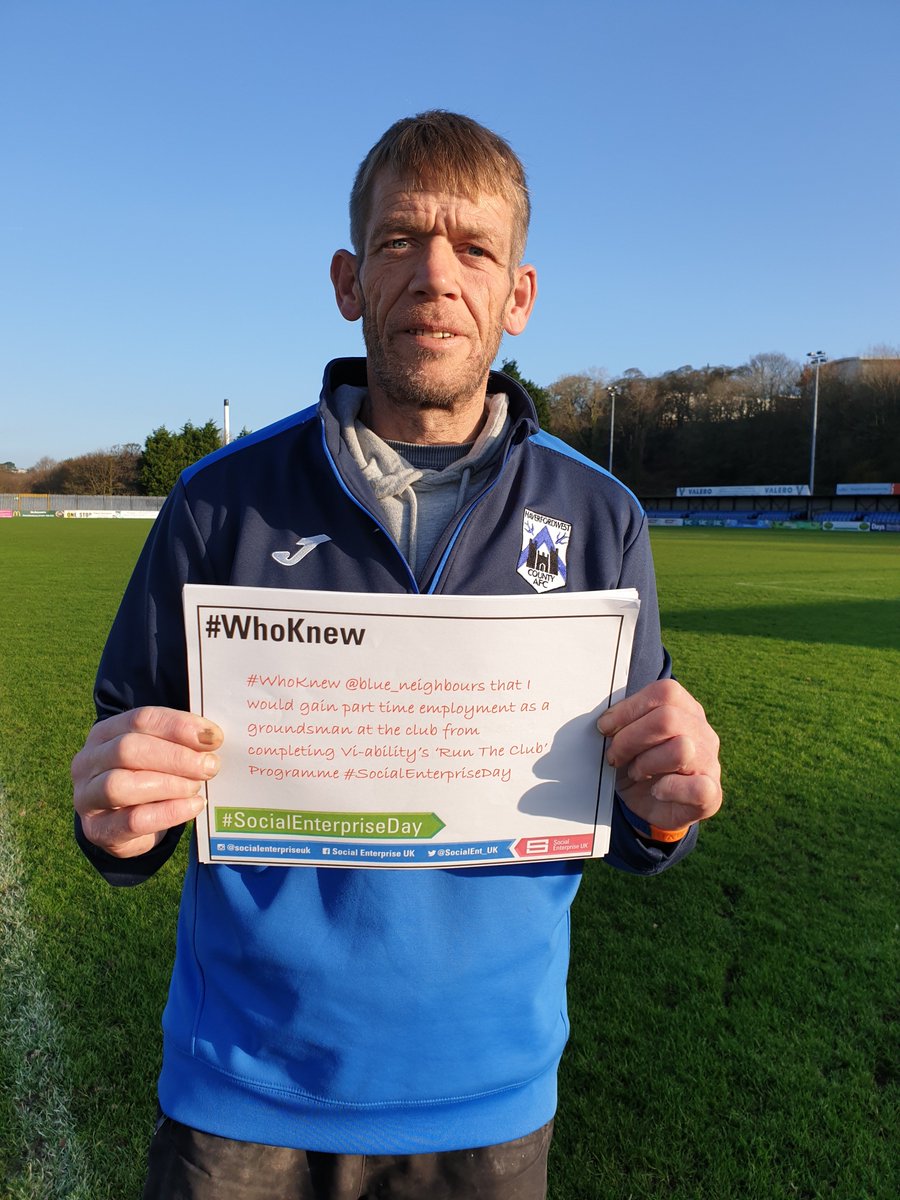 Blue_Neighbours's tweet photo. #WhoKnew @Blue_Neighbours that I would gain employment as a groundsman at the club from completing #Runtheclub programme @Vi_Ability @FAI_MTAC #Morethanclub #irelandwales🔵⚽🏴 https://t.co/1ryviypKyQ