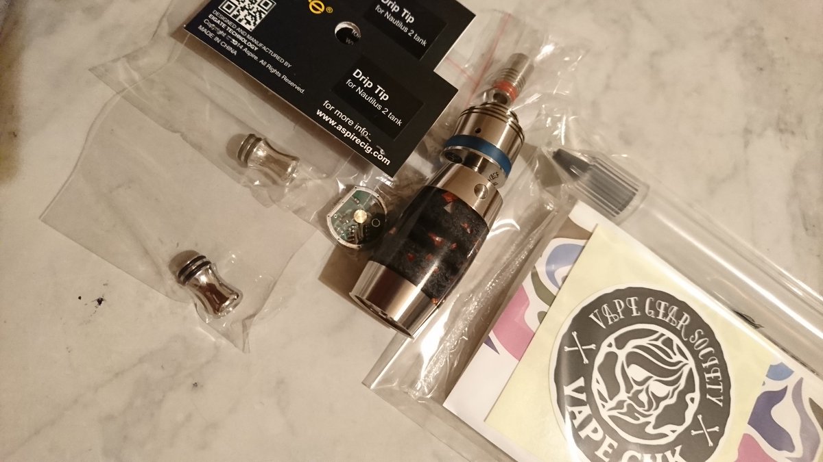 CTHRAG_YASKA's tweet photo. やっとこさ、CHKさんに発注していたモノが手元に来た! ( ・∇・)
#VapeCHK https://t.co/Mh5Jd1KCdW