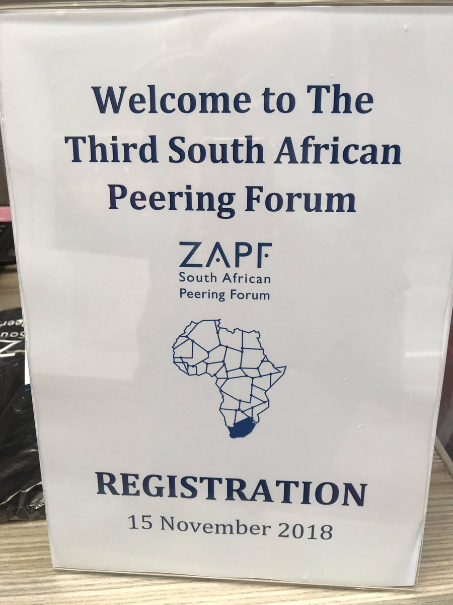 SAFNOG's tweet photo. #ZAPF3 in session https://t.co/X8csGyAGhg