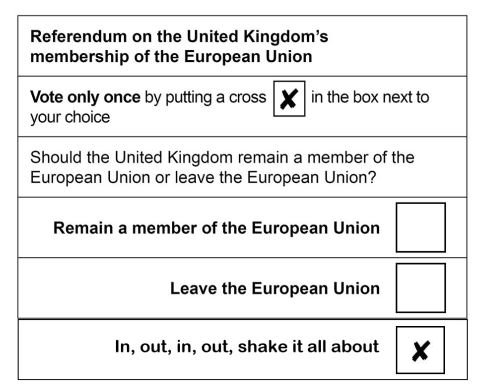 twit_owl's tweet image. According to May, there was actually a third option no-one noticed on the Brexit Ballot paper #DominicRaab #BrexitChaos #BrexitDeal #brexitAgreement #BrexitShamles #EstherMcVey