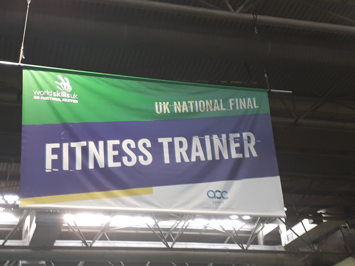 AoC_Sport's tweet photo. It's been a busy morning of competition at #WorldSkillsUKLive today
#SkillsLIVE #fitness https://t.co/Sj6z8oqR98