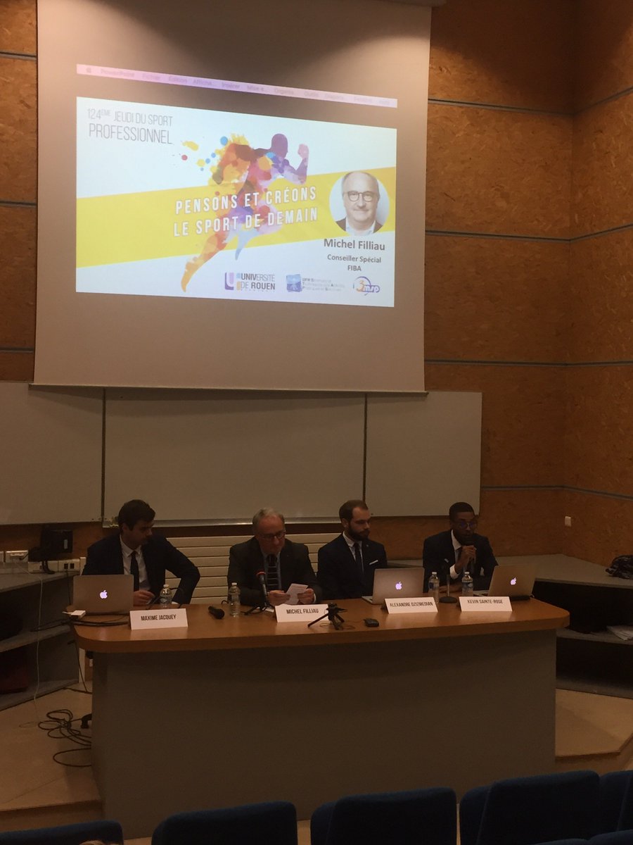 Master2MSP's tweet photo. 🔔 La 124ème conférence des "Jeudi du Sport Professionnel" en compagnie de @michelfilliau sur le thème de "Pensons et créons le sport de demain" est sur le point de commencer 📣 #JSPFilliau https://t.co/6x2aMXG0Ui