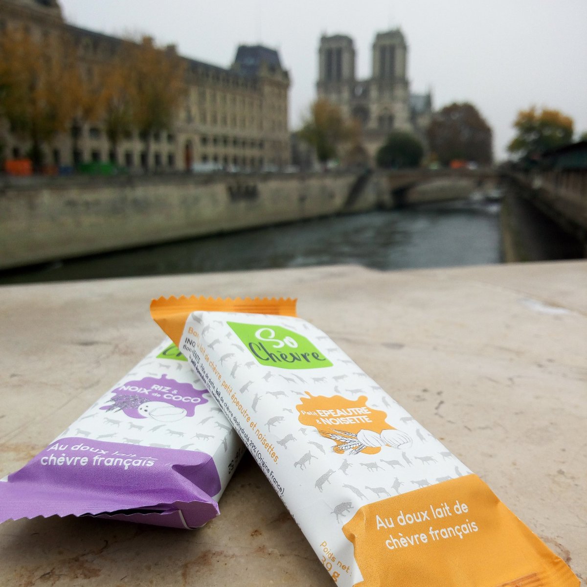 Tournée Parisienne... Les points de vente se multiplient 😀🐐 #paris #snacking #healthyfoods #innovation #laitdechevre