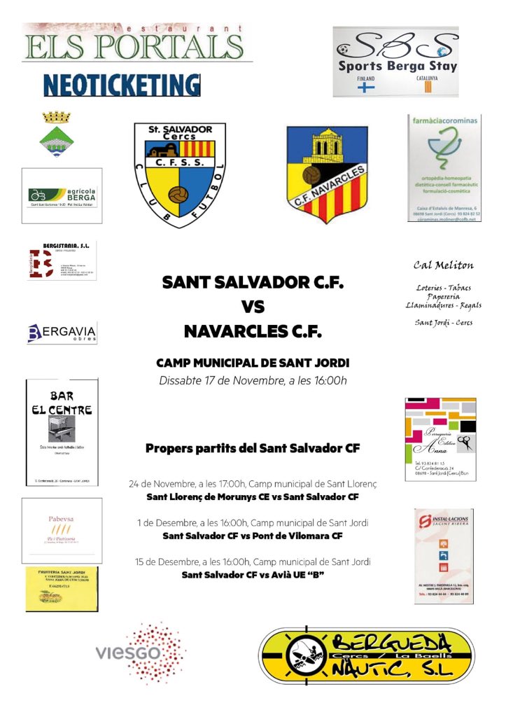 C.F. Sant Salvador (@cfsantsalvador) on Twitter photo 