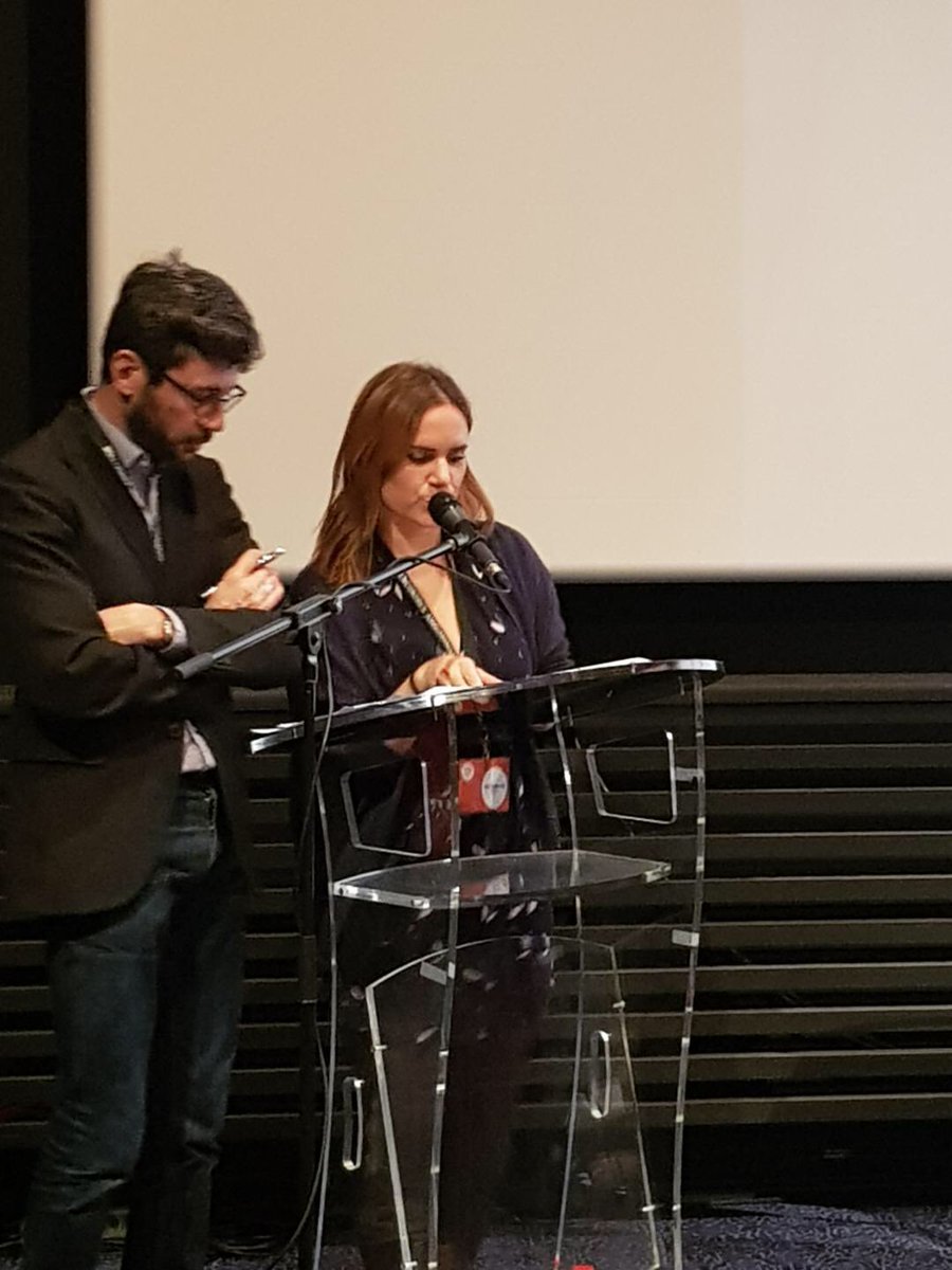 GroupeAudiens's tweet photo. Un secteur dynamique ! Aude Barrallon présente l’étude sur L’#emploi dans production de #filmsanimation et #VFX aux #RADI #RAF d’Angoulême avec François Caillé, Délégué aux affaires sociales @spfa https://t.co/fMzRySOJ7X