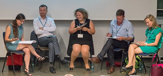 ECPR's tweet photo. How does good teaching advance political science? At #ecprconf18 four academics with different national higher education backgrounds discussed the role teaching should play in our academic self-understanding. They share key learnings on our News channel 👉🏽 https://t.co/di17r2BIyk https://t.co/0jfiSsTdSW