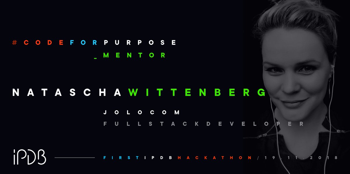 IPDBFoundation's tweet photo. @itsNataschaBerg is one of @GETJolocom's full stack developers. She'll be with us at @betahaus #berlin this Mon helping teams to solve one of 3 challenges using #decentralized libraries and networks. Join her & other hackers there as we #codeforpurpose π https://t.co/UkMbbLQMuG https://t.co/njfopOyqeD