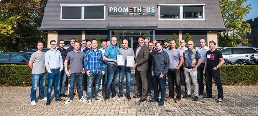 prom_nl's tweet photo. Onlangs heeft Prometheus de accreditatie voor #ISO9001 (#kwaliteitsmanagement) en #ISO27001 (#informatiebeveiliging) behaald. Een mooie kroon op ons werk, maar wat ons betreft ook pas het begin!  https://t.co/kX4ORljkl8 https://t.co/1KOpId82mT