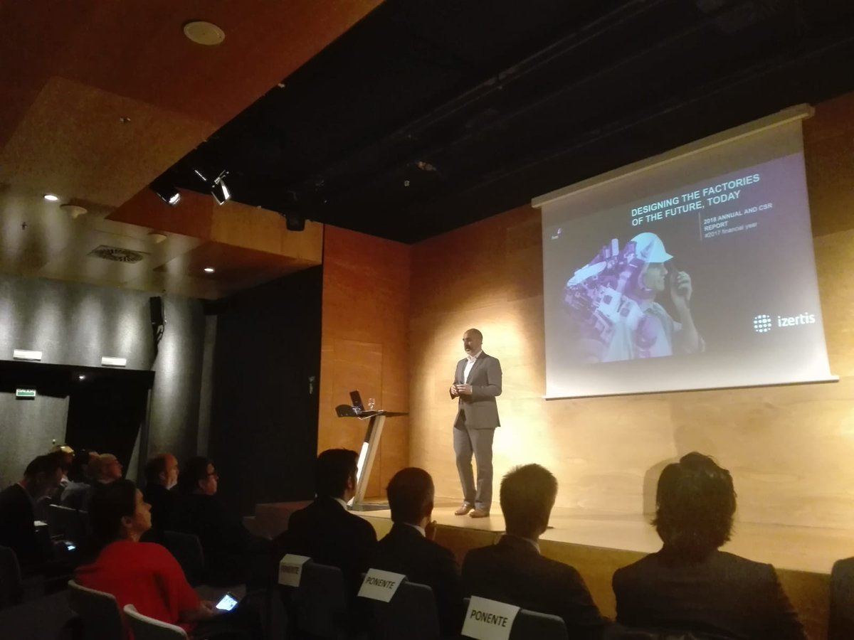 IZERTIS's tweet photo. "El proceso de transformación no puede llegar de un día para otro, cuanto antes comencemos, seremos más competitivos". @maacero

#industry4data #innovacion #izertis #transformacion https://t.co/h4B2aujMoB
