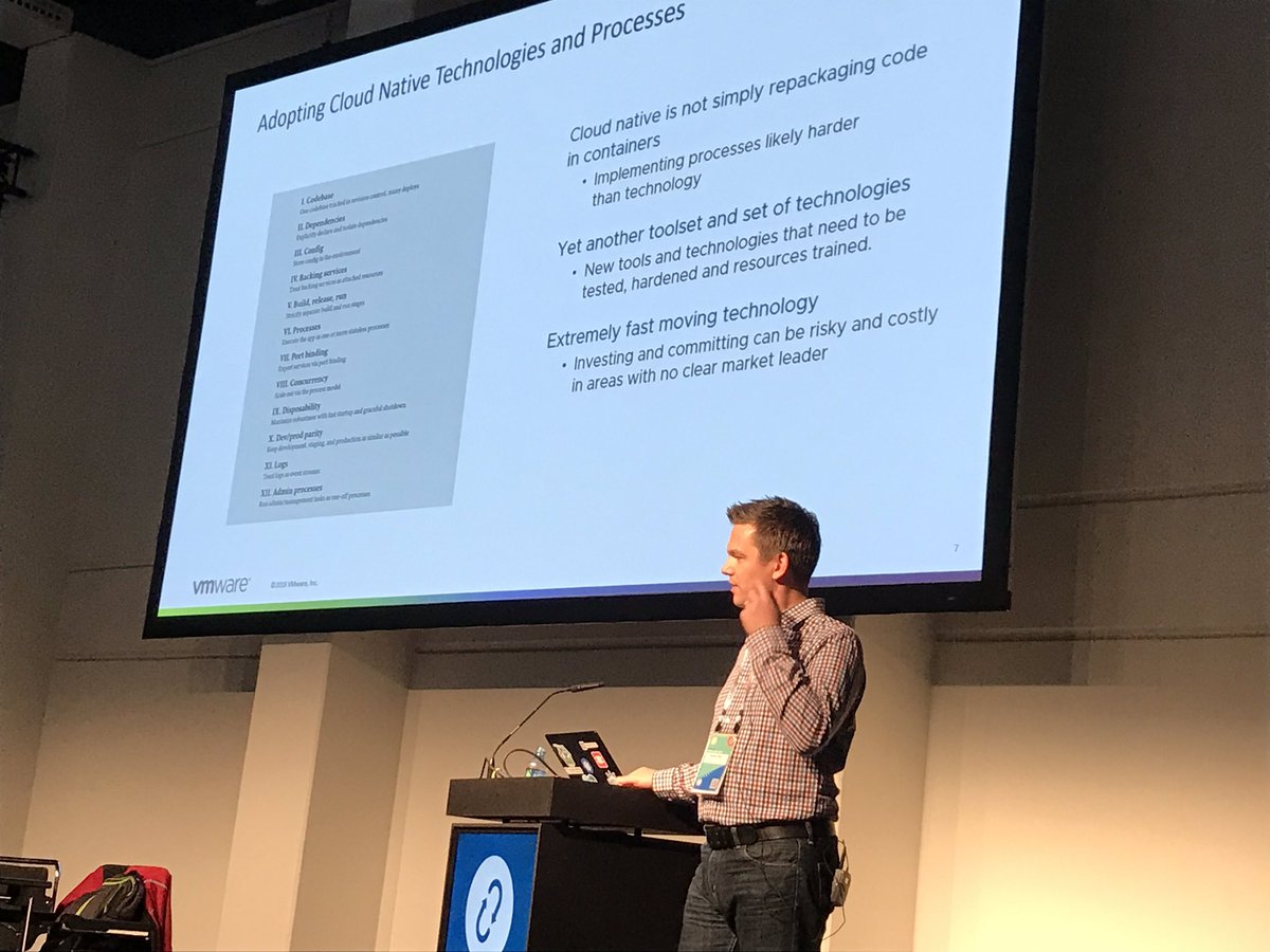TechJournalist's tweet image. Cloud native is more than just packaging up an app as a container #openstacksummit