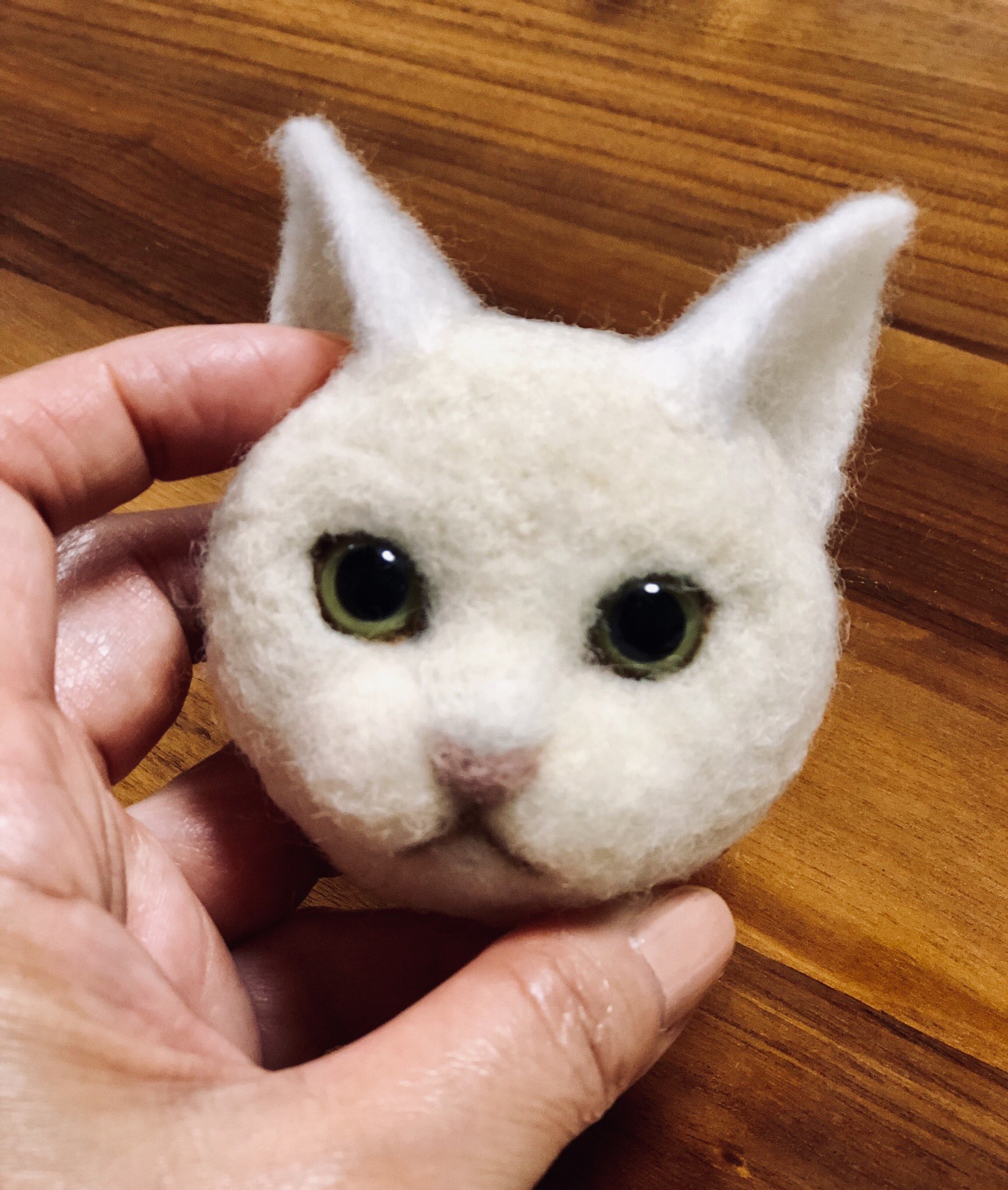 ☆毛づくろい☆ 羊毛フェルト 猫 ハンドメイド|ぬいぐるみ ☆毛づくろい☆ 羊毛フェルト 猫 ハンドメイド|ぬいぐるみ