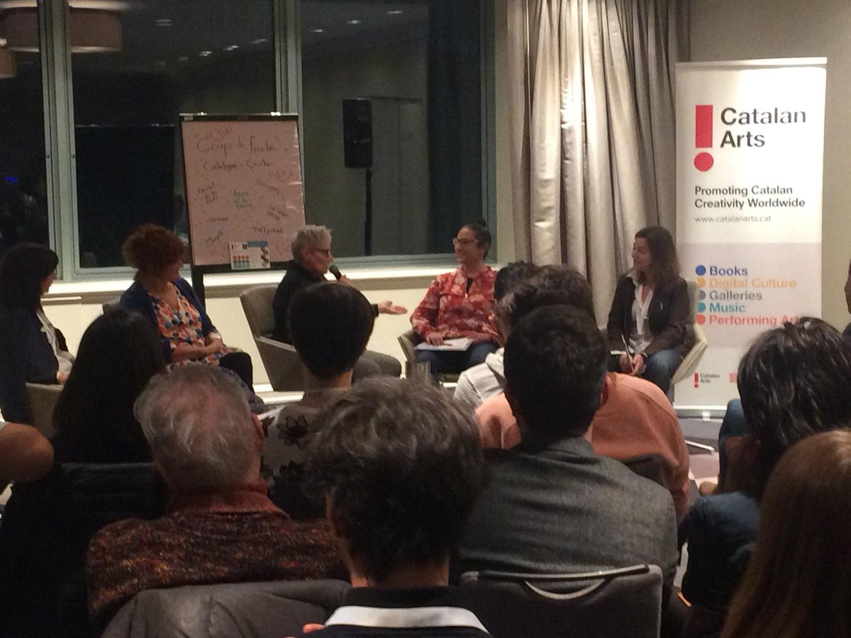 Fira Mediterrània (@fmediterrania) on Twitter photo Molt interessant el panel "Coups de foudre, Catalogne-Québec / Love at first sight, Catalonia-Quebec", una conversa entre professionals de les arts escèniques de Catalunya i del Quebec, al <a href="/cinars/">CINARS</a>. <a href="/SismografOlot/">Sismògraf Olot</a> <a href="/mercatflors/">Mercat de les Flors</a> <a href="/IRLlull/">Institut Ramon Llull</a> <a href="/sdeicec/">sdeicec</a> <a href="/playcatalan/">play cat</a> <a href="/Festival_TNT/">Festival TNT</a> <a href="/obskene/">Companyia Obskené</a> Molt interessant el panel "Coups de foudre, Catalogne-Québec / Love at first sight, Catalonia-Quebec", una conversa entre professionals de les arts escèniques de Catalunya i del Quebec, al <a href="/cinars/">CINARS</a>. <a href="/SismografOlot/">Sismògraf Olot</a> <a href="/mercatflors/">Mercat de les Flors</a> <a href="/IRLlull/">Institut Ramon Llull</a> <a href="/sdeicec/">sdeicec</a> <a href="/playcatalan/">play cat</a> <a href="/Festival_TNT/">Festival TNT</a> <a href="/obskene/">Companyia Obskené</a>