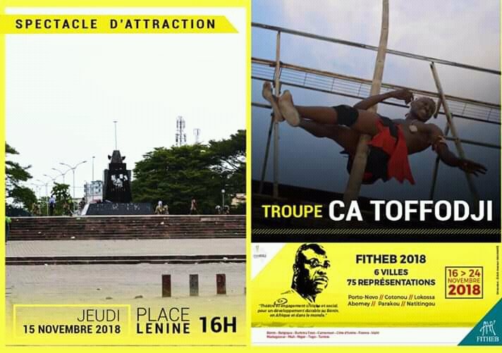 tchakirou1993a's tweet photo. J'espère que vous n'allez pas vous priver d'un tel événement??
C'est ce soir à la #PlaceLenine dans le 4ème Arrond de #COTONOU
#Fitheb2018
#Benin #Wasexo @LeBenin @BENINCULTURE @Benin_cultures @ortb_info @BELLOGaniath @djimonhounsou @angeliquekidjo https://t.co/kd4QYXrSTl