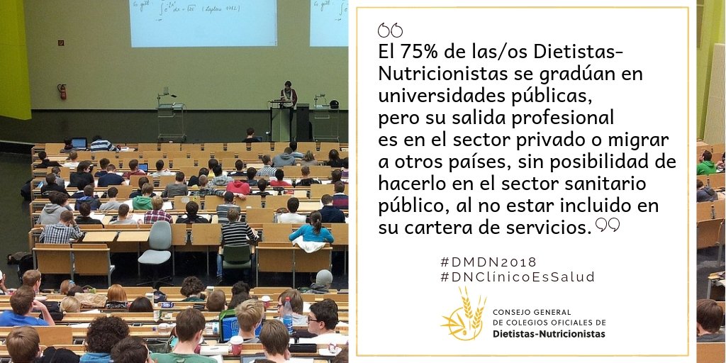 2️⃣️4️⃣N️oviembre ➡️Día del Dietista-Nutricionista ➡️#DNClínicoEsSalud
 
<a href="/aedninforma/">La Academia</a>