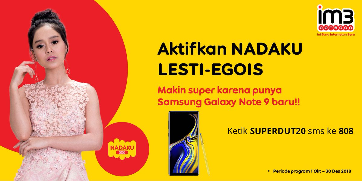 satUnity's tweet image. Yakin kamu nggak mau bawa pulang handphone Samsung Galaxy Note9? Buruan baca cara lengkapnya di quizy.id/quiz | #NADAKUSuperdut @arena_musik
