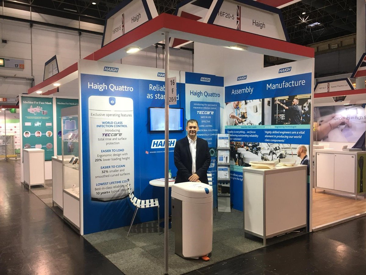 Come and see us at #MEDICA today! There is still time to squeeze in a chat and learn more about our wide range of products.