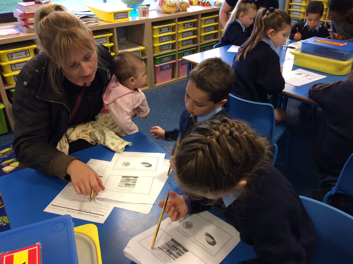 StSebastiansPri's tweet photo. What a brilliant session #year2 had this morning with our parents for our Maths Cafe! Lots of problem solving tasks!💭🤔➕➖💭🤔 #reallifemaths #mathscafe https://t.co/4j7K58w5SZ